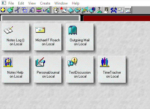 Screenshot of Notes workspace